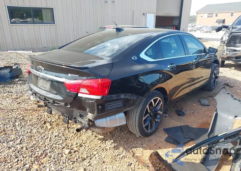 2018 Chevrolet Impala Premier из США, поврежденный, VIN 2G1125S32J9102144